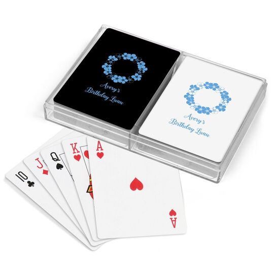 Hawaiian Lei Double Deck Playing Cards
